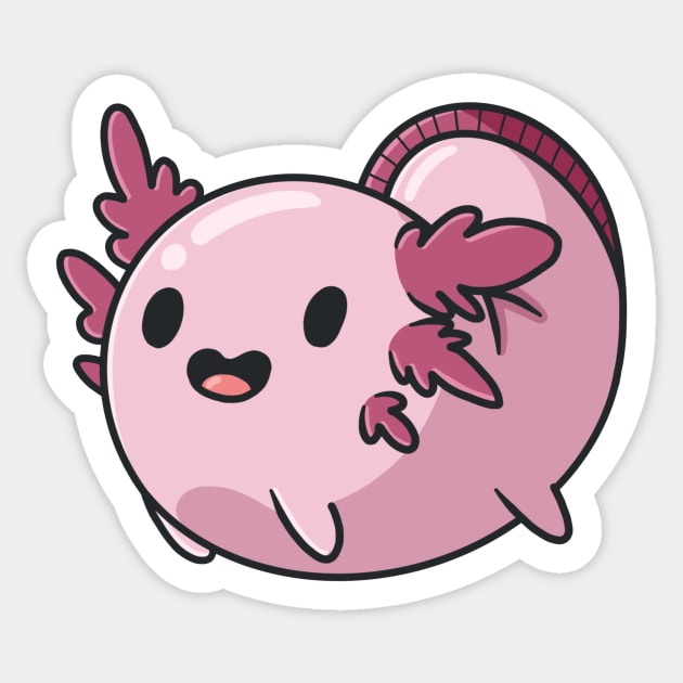 Axolotl Sticker by Israelement